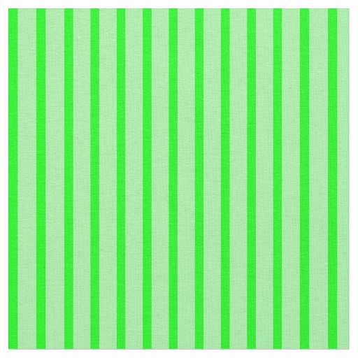 Green and Lime Colored Lines Pattern Fabric