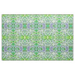 Green and Mauve Camouflage Pattern Fabric