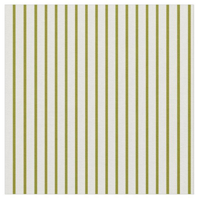 Green and Mint Cream Colored Pattern Fabric (Close Up)