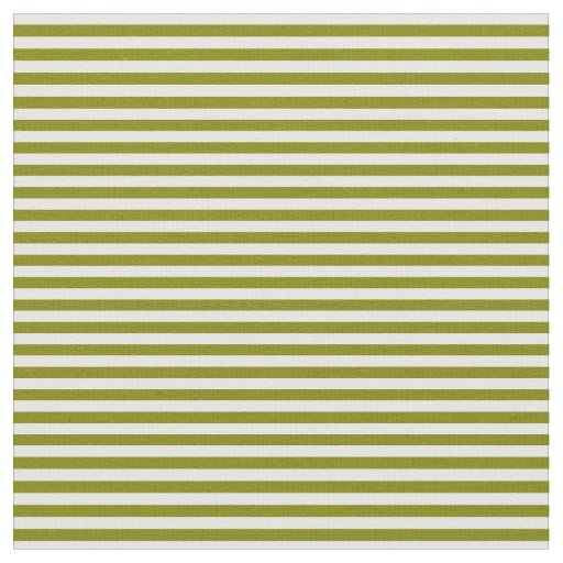 Green and Mint Cream Pattern of Stripes Fabric