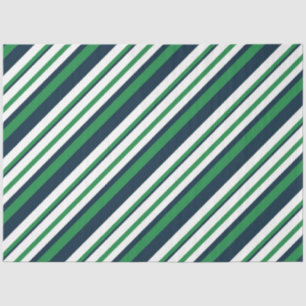 Green and Navy  Nautical Series Design 3 Tissue Pa Paper