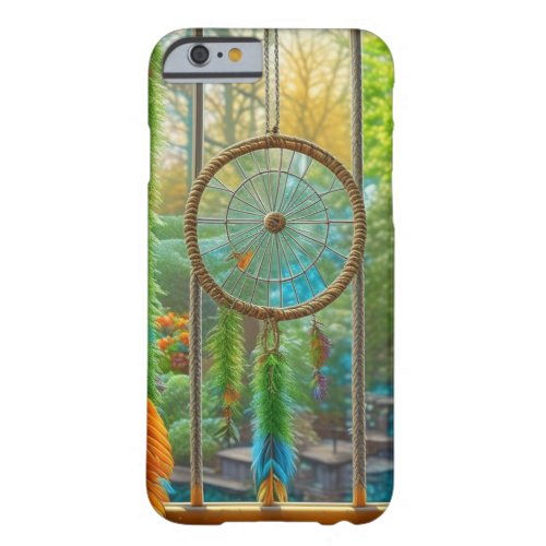 Green and Orange Dreamcatcher in Window Barely There iPhone 6 Case