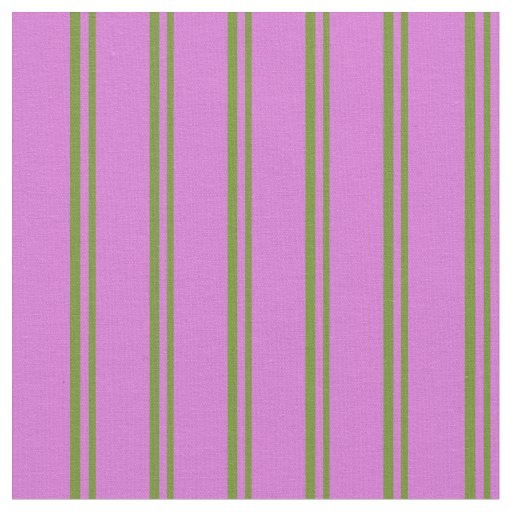 Green and Orchid Lined/Striped Pattern Fabric