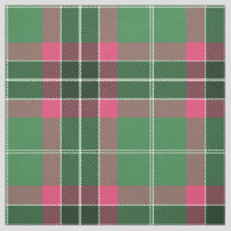 Green and Pink Tartan Fabric