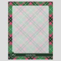 Green and Pink Tartan Flyer