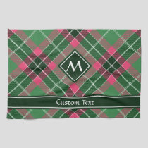 Green and Pink Tartan Kitchen Towel