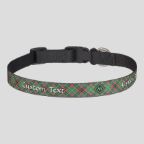 Green and Pink Tartan Pet Collar