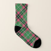 Green and Pink Tartan Socks (Right Outside)