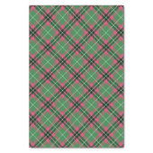 Green and Pink Tartan Tissue Paper (Vertical)