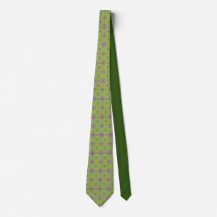 Green and Pink Tie