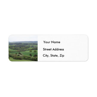 Green and Pleasant Land Address Labels