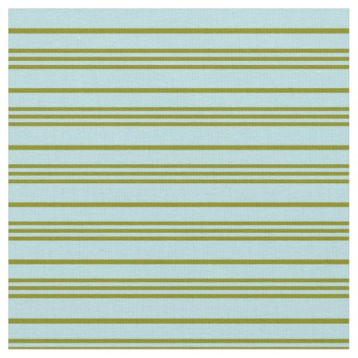 Green and Powder Blue Colored Lines Fabric