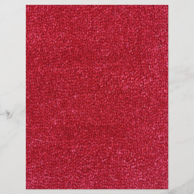 Green and red carpet texture flyer (Front)