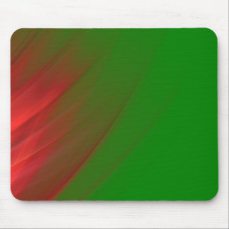 green and red mouse pad