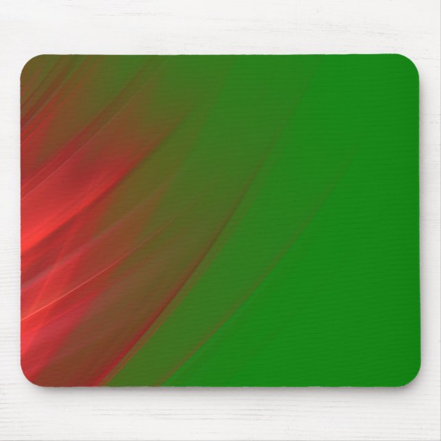 green and red mouse pad (Front)