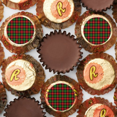 Green and Red Plaid Reeses Peanut Butter Cups