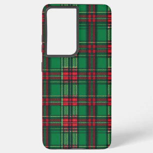 Green and red squares samsung galaxy s21 ultra case