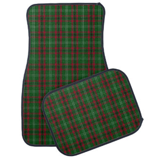 Green and Red Tartan/Plaid Car Floor Mat
