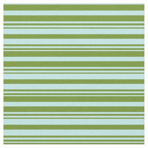 Green and Turquoise Lines Fabric