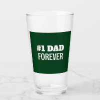 Green and White #1 Dad Forever Father's Day Gift
