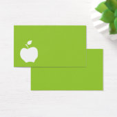 Green and White Apple (Desk)