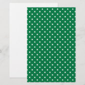 Green and White Polka Dots (Front/Back)