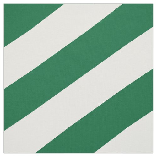 Green and white striped pattern fabric