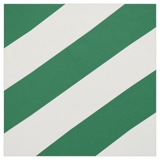Green and white striped pattern fabric (Swatch)