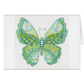 Green and Yellow Butterfly (Front Horizontal)