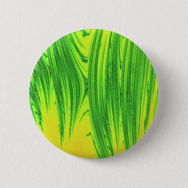 GREEN AND YELLOW GARDEN PLANTS BUTTON (Front)