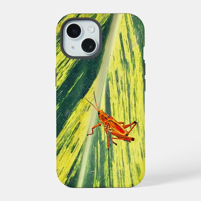 Green and yellow harmony iphone case (Back)