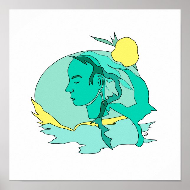 green and yellow poster (Front)