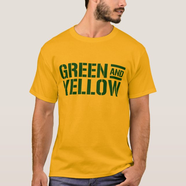 Green And Yellow Shirt (Front)