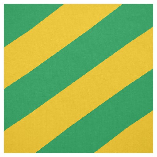 Green and yellow striped pattern fabric