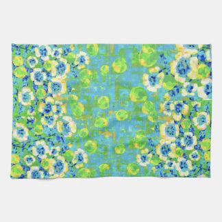 Green and Yellow Summer Kitchen Towel