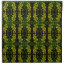 Green and Yellow Tapestry Pattern Cloth Napkin