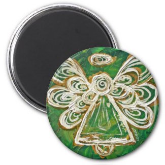 Green Angel Art Custom Magnet Gifts