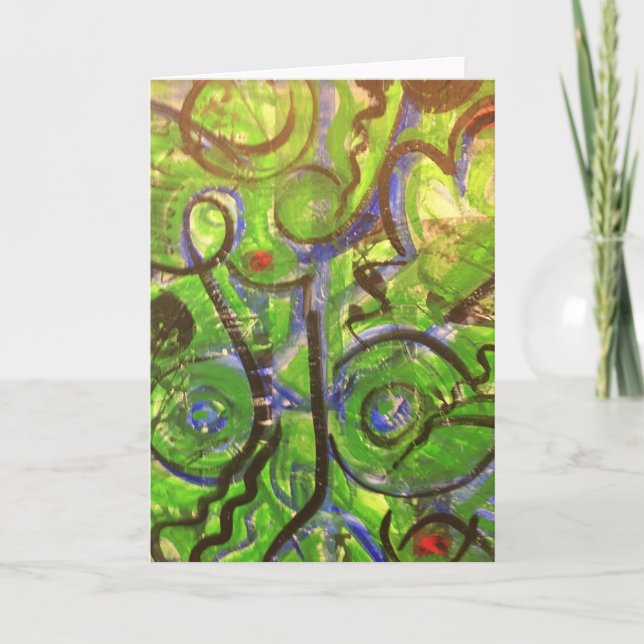 Green Angel Card (Front)