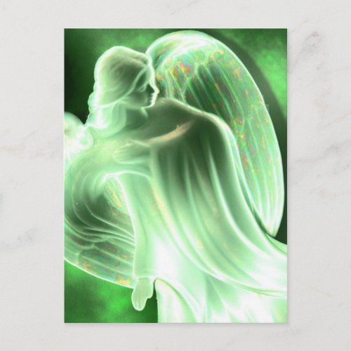 Green Angel Postcard