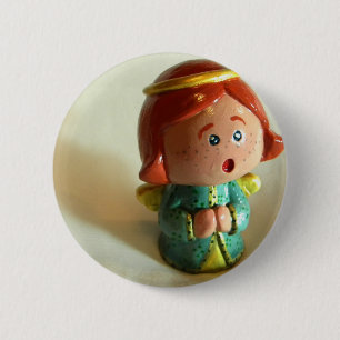 Green Angel V Button