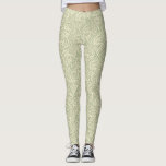 Green Animal Print Tiger Stripes Leggings<br><div class="desc">Modern and fun leggings with hand drawn pattern of tiger stripes in green.</div>