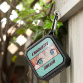 Green Anime Girl Eyes Custom Name Bluetooth Speaker (Inisitu)
