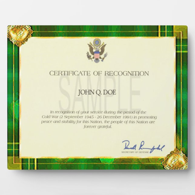Green Antique Frame with Gold Add Your Photo Here (Front)