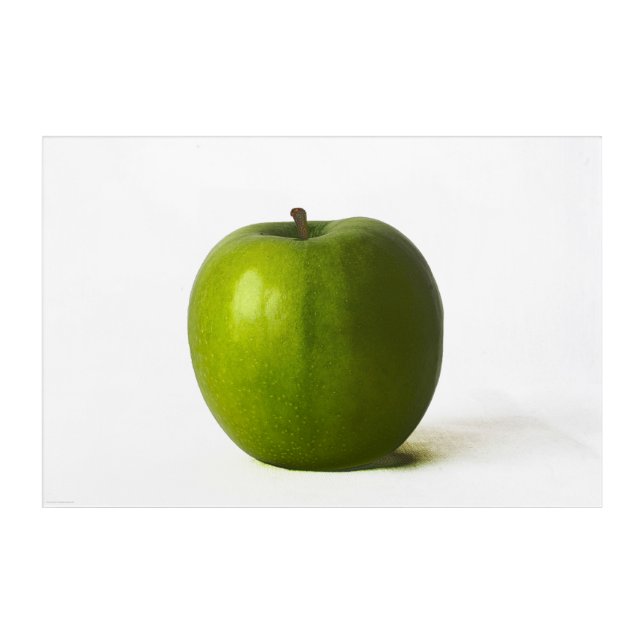 Green Apple 36x24 (90x60cm) waacna Acrylic Print (Front)