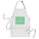 Green apple adult apron