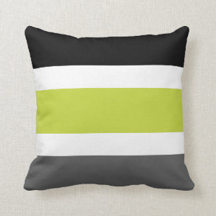 apple green throw pillows