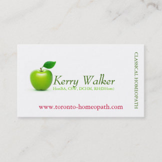 Green Apple Business Card