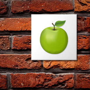 Green Apple  Ceramic Tile