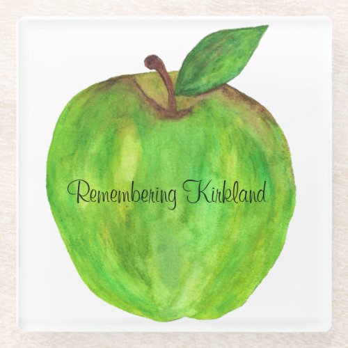 Green Apple Coaster