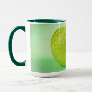 "Green Apple" Cute Photo. Buy Now Mug